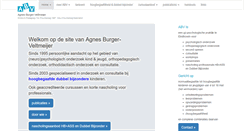 Desktop Screenshot of agnesburger.nl
